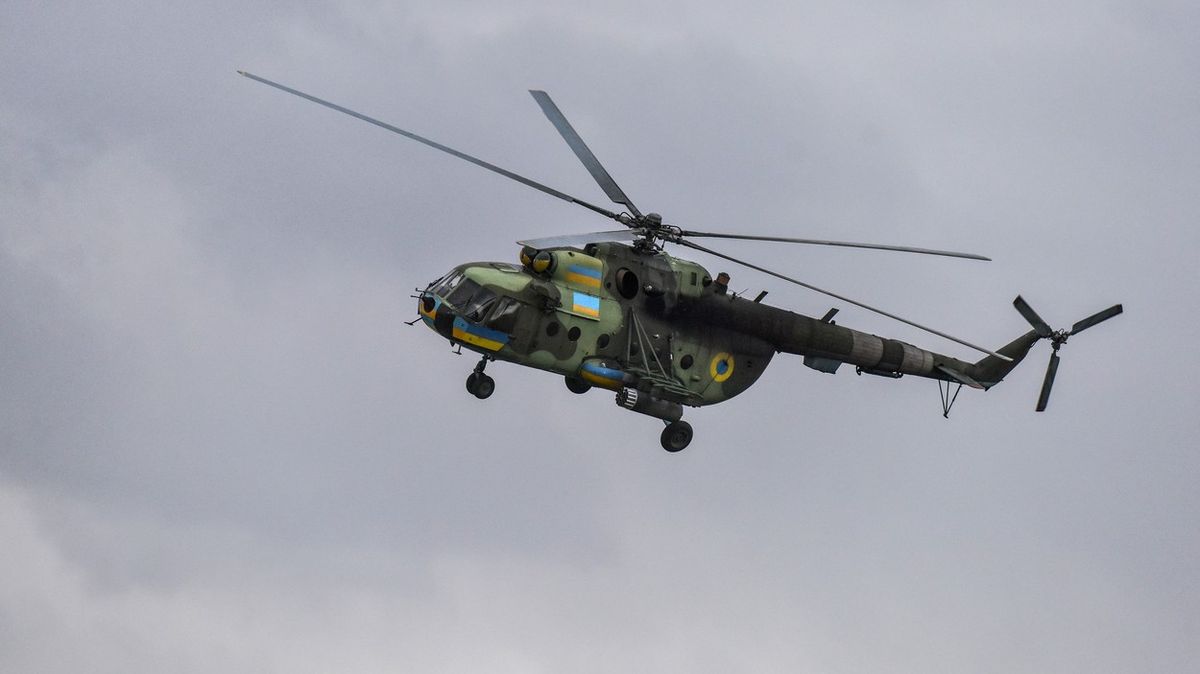 Na východě Ukrajiny se zřítily dva vrtulníky